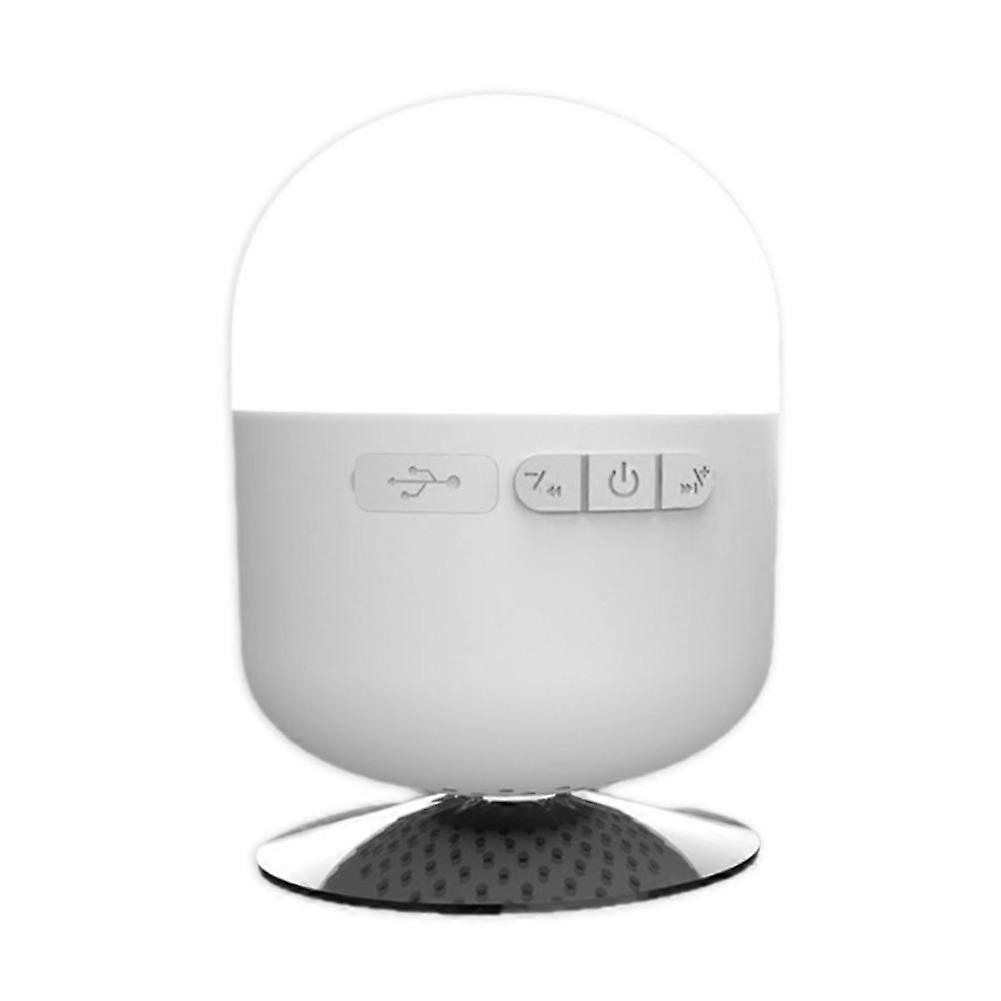 Waterproof Bluetooth Speaker with Suction Cup Seven Color Lights Wireless Portable for Shower Outdoor and Party