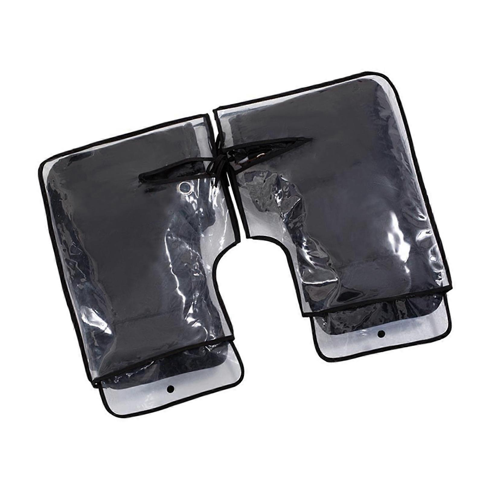 Tear Resistant Motorcycle Handle Covers With Detachable Rain Guards All Weather Riding Gear Multiple Model Compatibility Multicolor