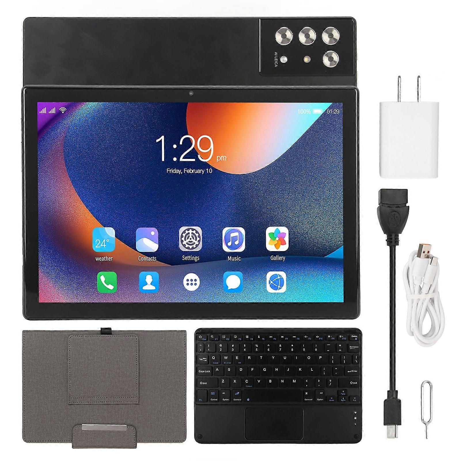 10.1 Inch Tablet Android 12, 8 Core CPU, 8GB RAM, 256GB ROM, 5G WiFi, 4G Network