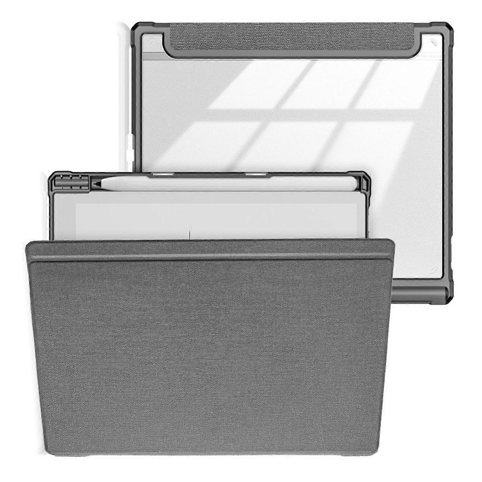 Shockproof Magnetic Shell for OnyxTablet Go 10.3 AntiScratch &Drop Resistant Cover Easy Access Pencil Soft Holder  Gray
