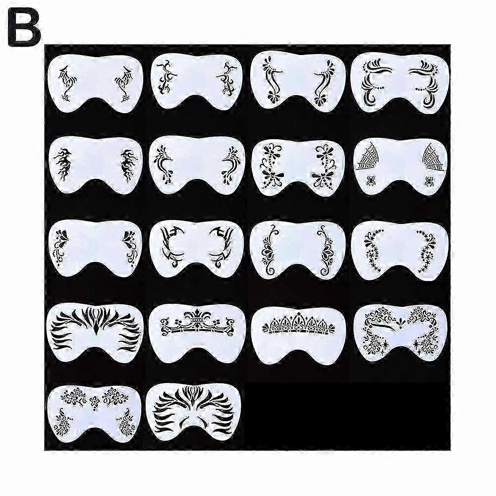 Painted Template Drawing Stencil Stencils for Makeup Template Supplies