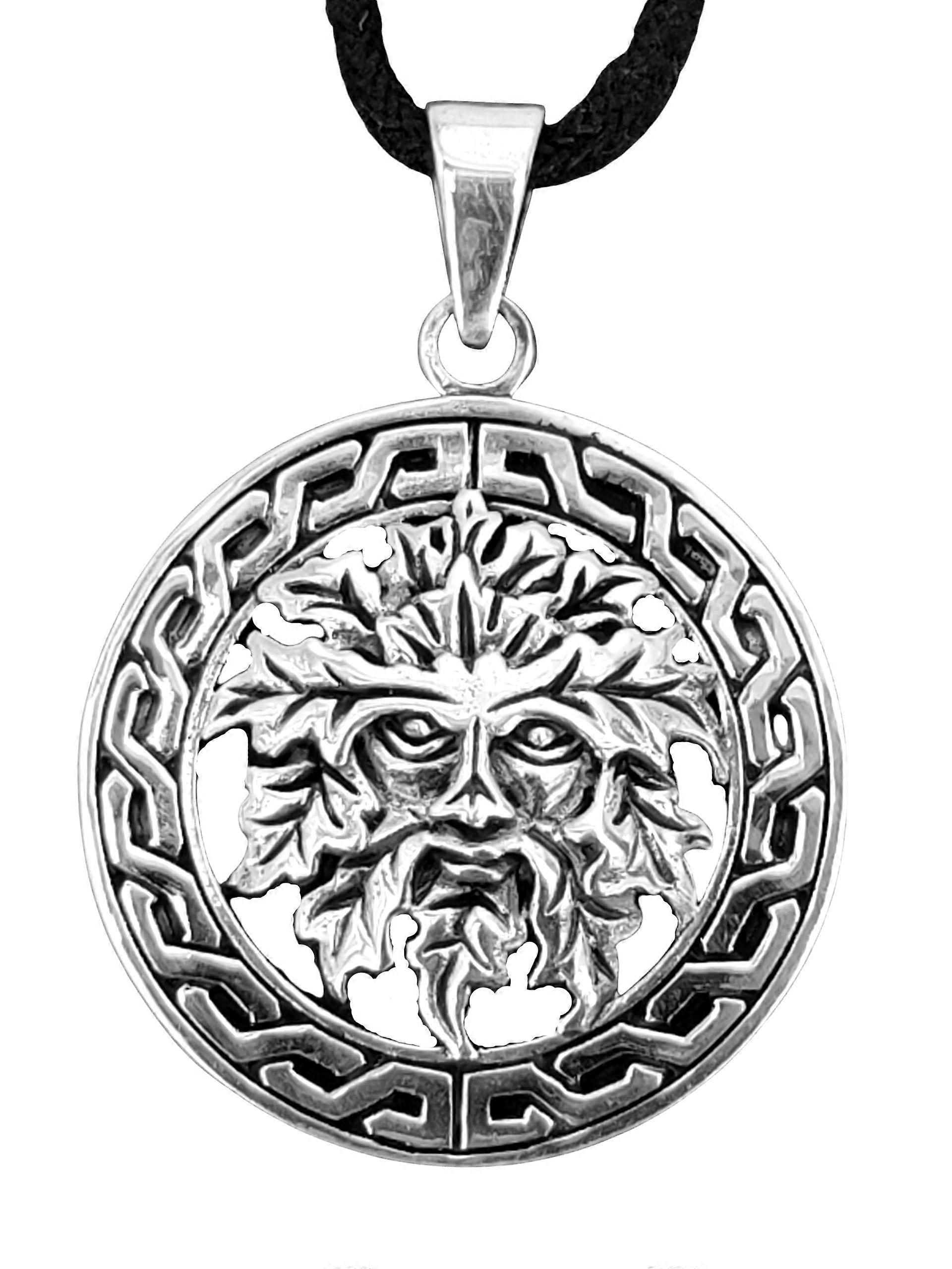 Grüner Mann 361 Mit Schlangenkette - Silber