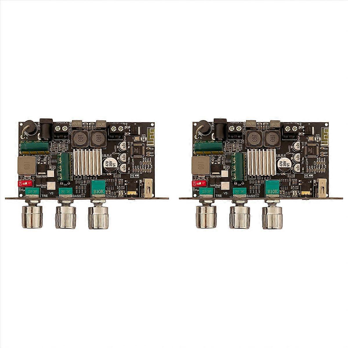 2X TPA3116D2 100W Bluetooth Audio Amplifier Board Mono with Boost Hi- Adjustment DIY Speaker Amplifi
