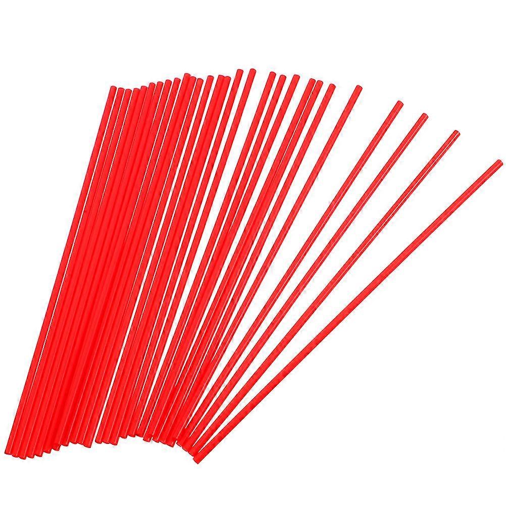 Rust Remover Spray Can Straws for Lubricant Application 60Pcs Red Tubes