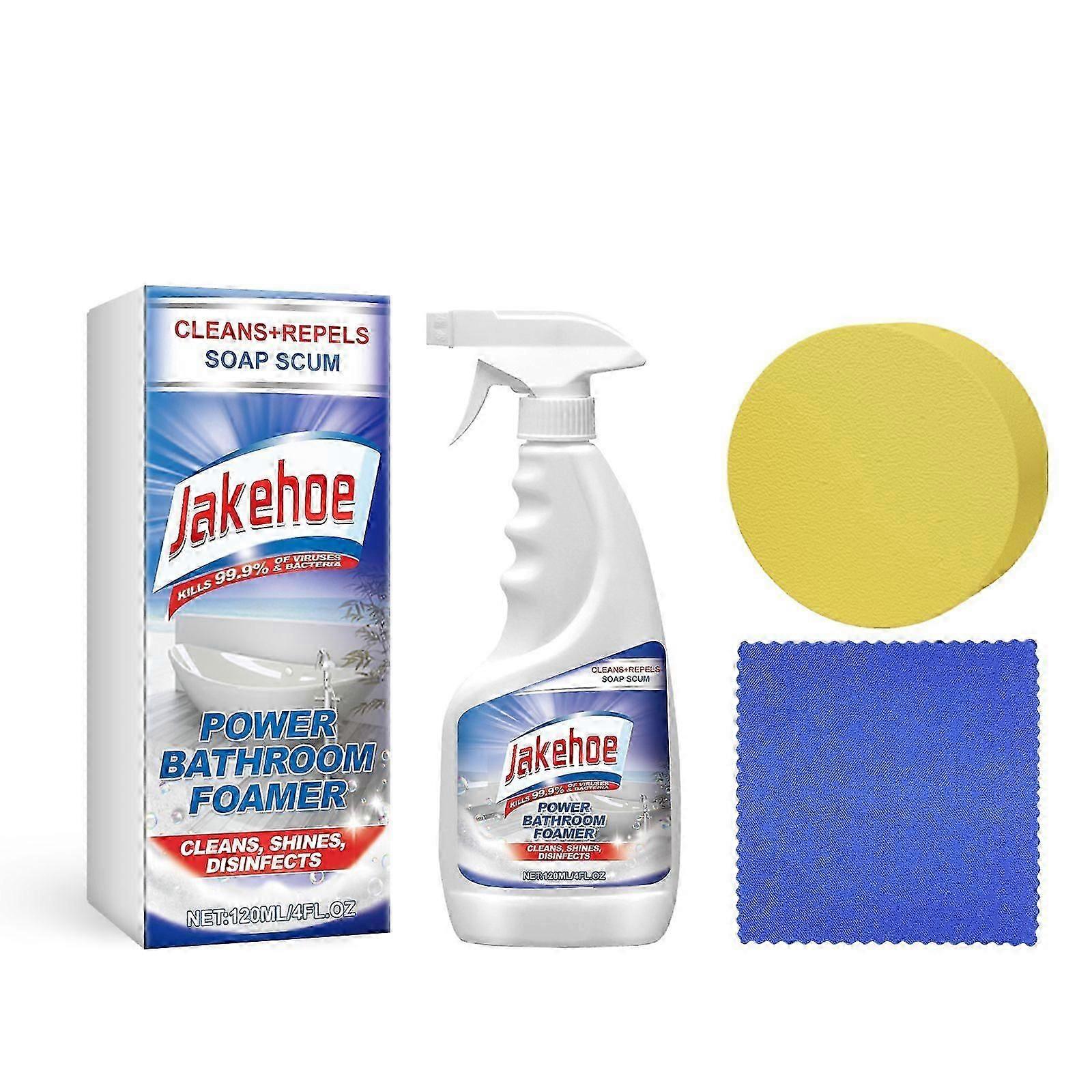 Power Bathroom Foamer effectively tackles tough stains