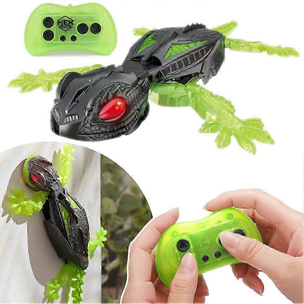 Wall Climbing Animal Toy Remote Control Lizard Silicone Limbs Type-C Charging STEM Learning