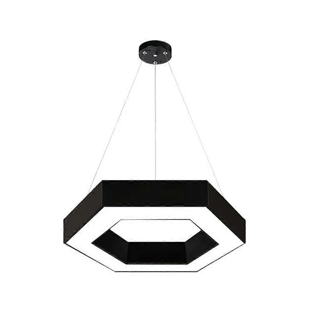 LED Pendant Light 40W Modern Hexagon Chandelier Adjustable Ceiling Island Lighting for Home and Office