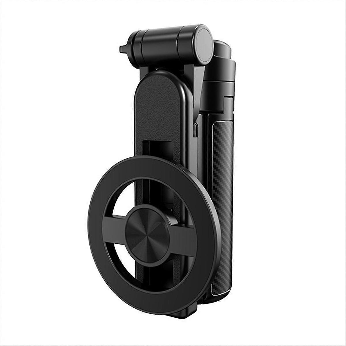 4 In1 360° Magnetic Rotating Selfie Stick Tripod Stand with Bluetooth Remote for Telescoping Phone Mount