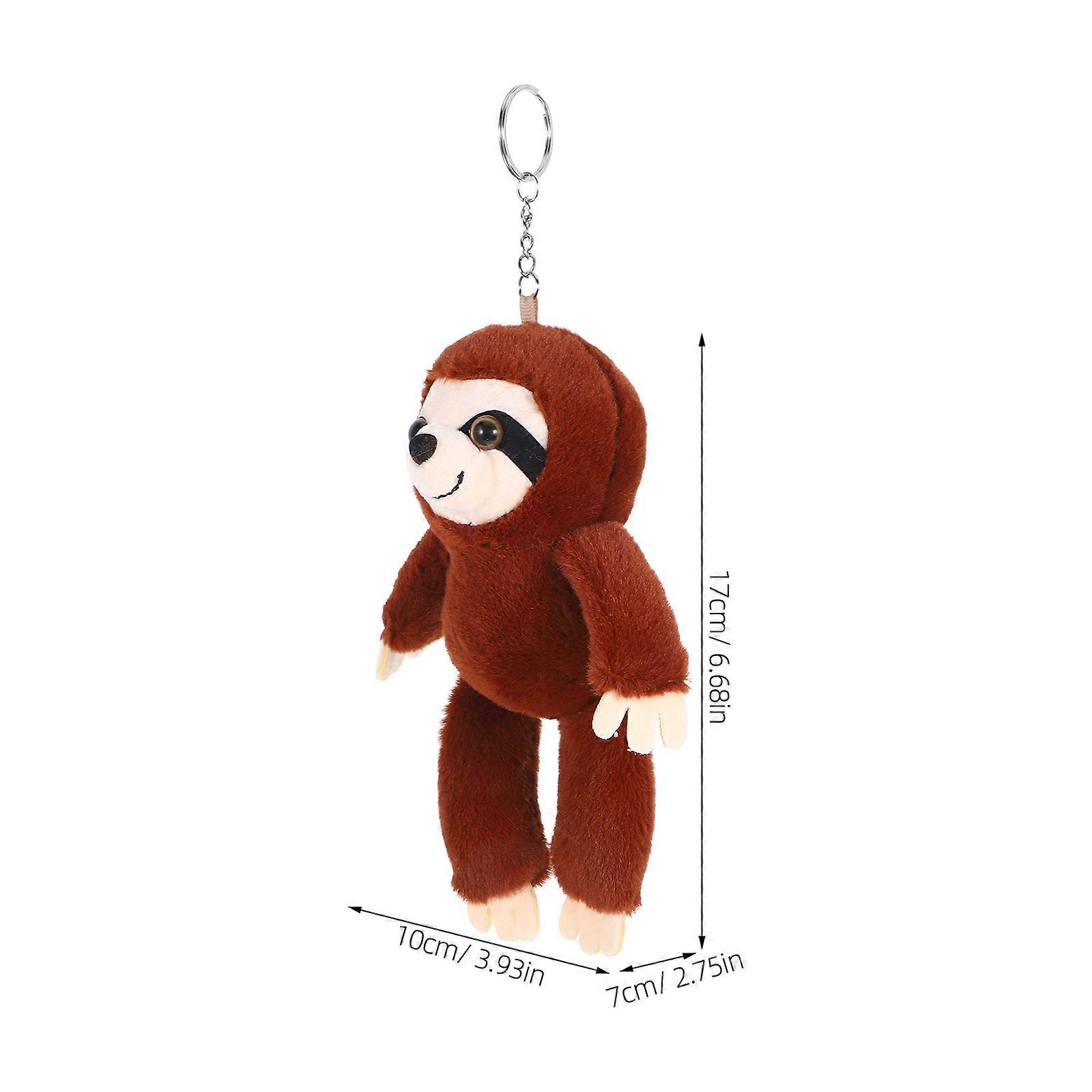 Adorable Plush Doll Keyring Charm For Students As A Party Favor In 6.7X3.9X2.8in Size 1Set
