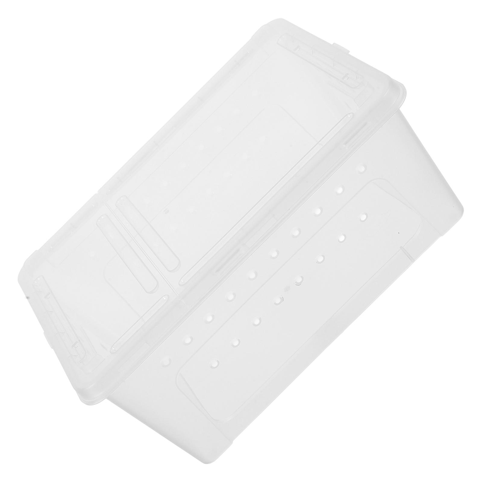 Reptile Breeding Box Spider Box for Feeding Portable Transparent Container