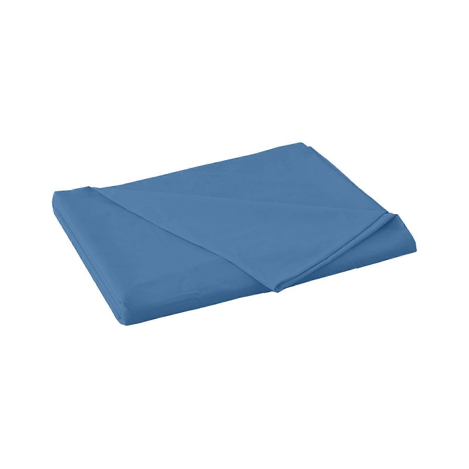 OAVQHLG3B Cotton Flat Sheet, Super Soft, Queen Flat Sheet , Breathable, Cool & Crisp Percale Sheets