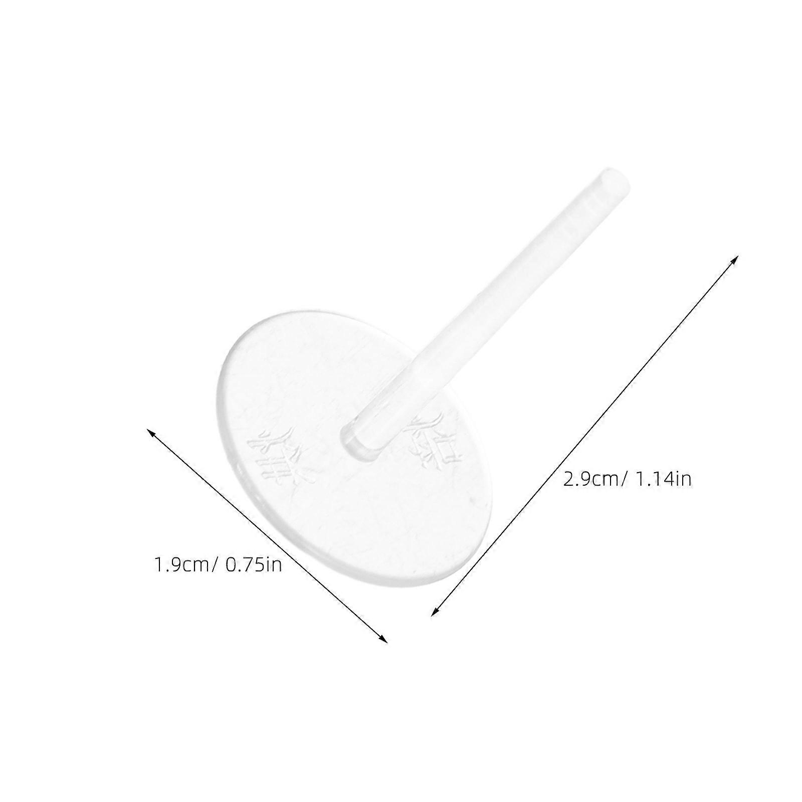 Clear Cake Decor Fixing Base for Holding Cake Up 200Pcs for Baking