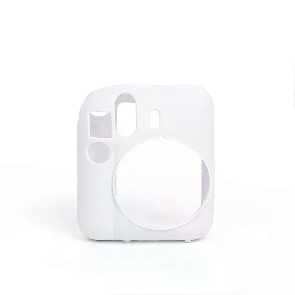 Camera Silicone Case for Fujifilm Instax Mini12 Shell Protective Cover Soft Shell Solid Color Scratch-proof Mini 12 Case
