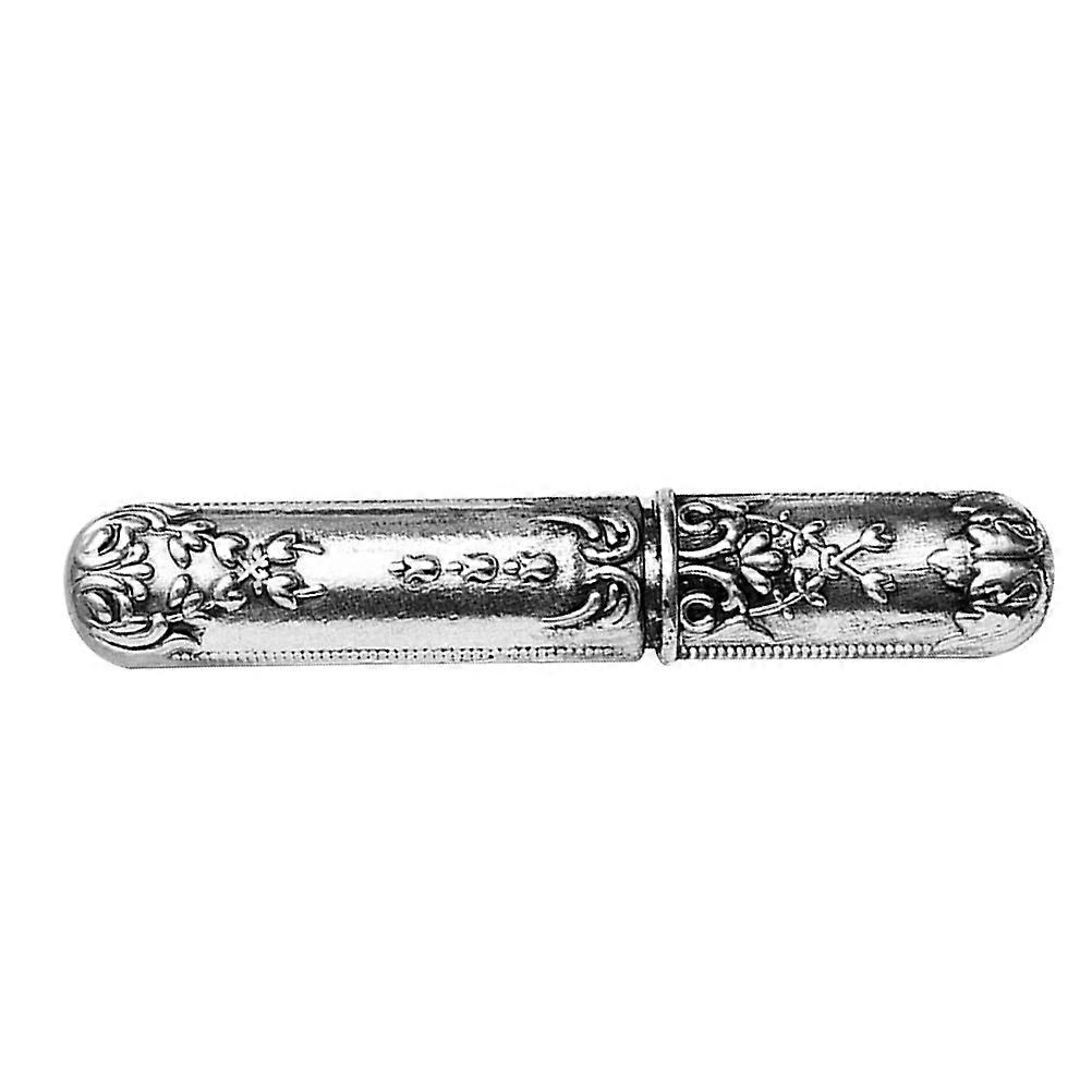 Silver Vintage Sewing Needle Storage Box for Needle Durable Alloy Material