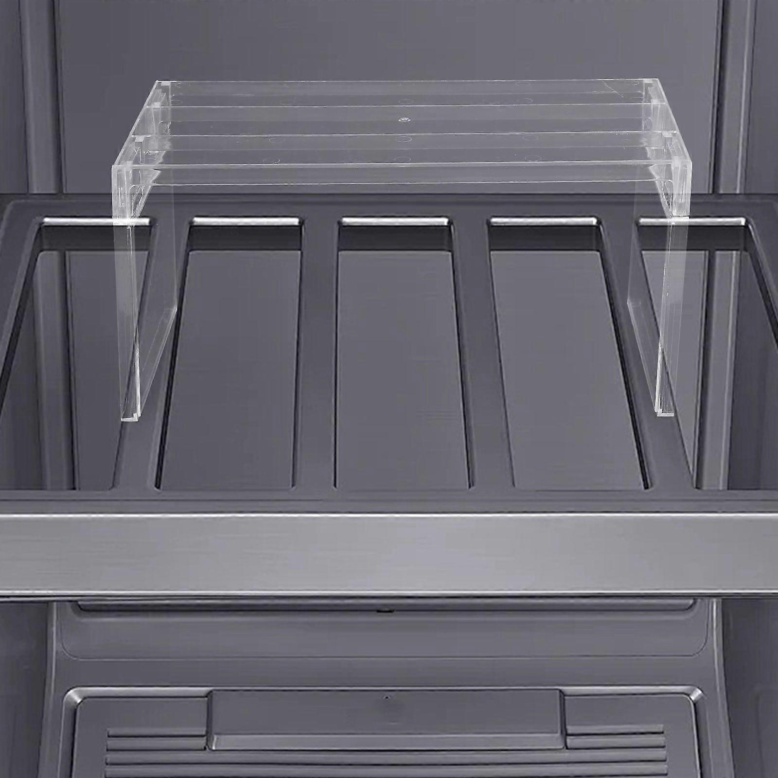 Acrylic Storage Tray for Home Transparent Soda Organizer with Strong Wear Resistance