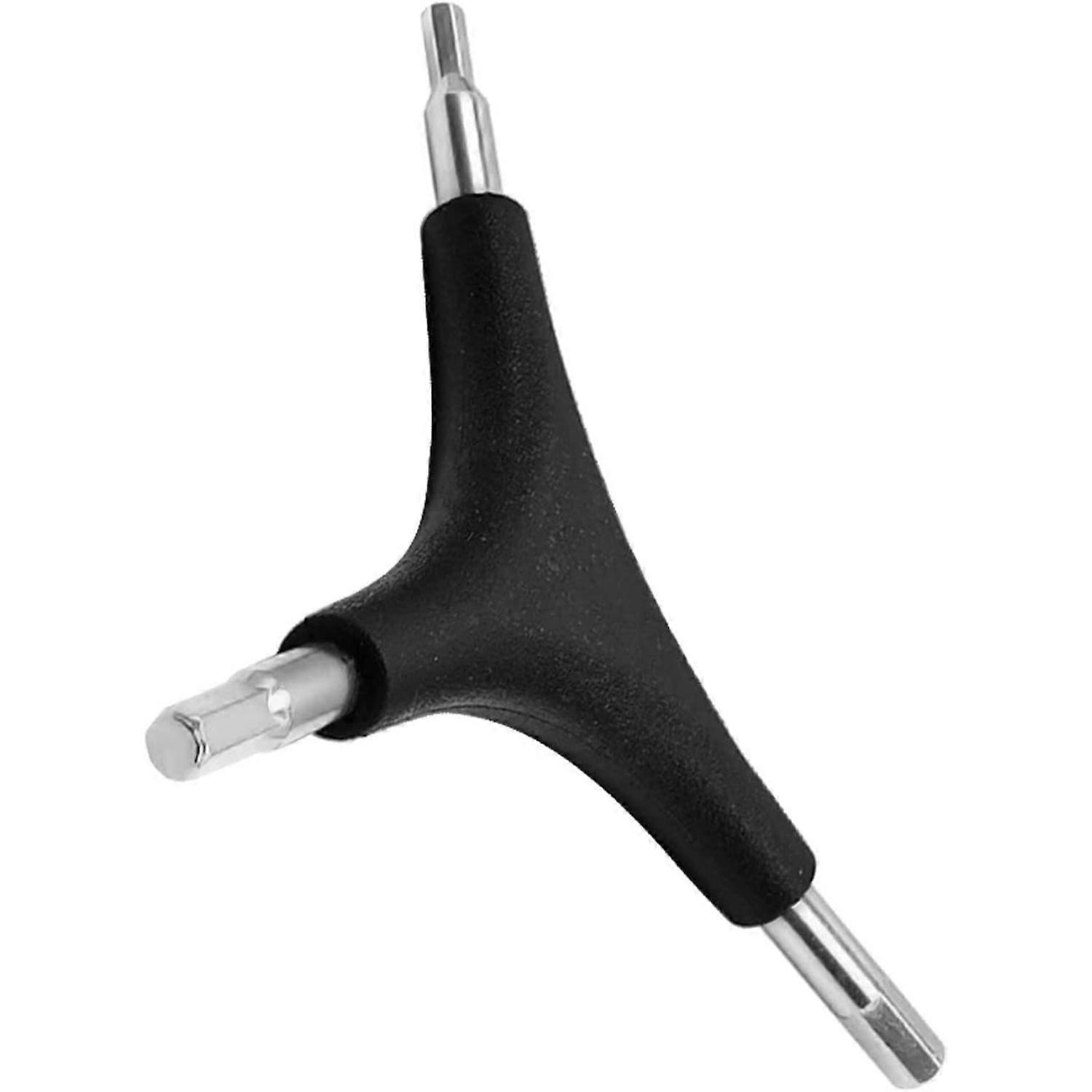 Way Wrench Portable Lightweight Steel Chrome Plating, Y-Type Inner Hexagon Spanner 4mm 5mm 6mm（Y1624）