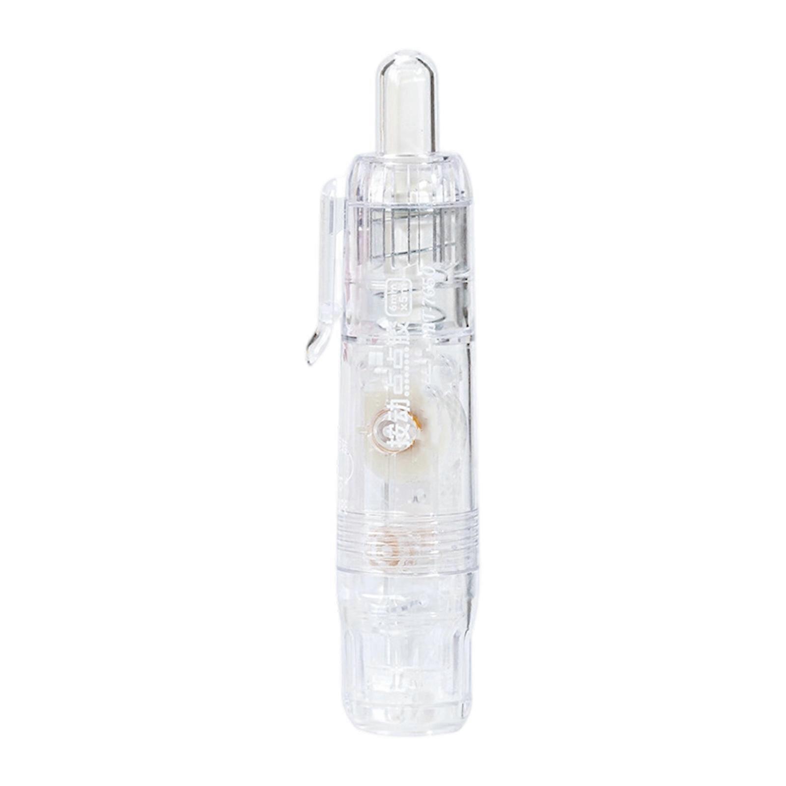 Retractable Dot Glues Pen No Residues Adhesive for Paper Crafting Office Removable Precisions Applicators Repositionable  White