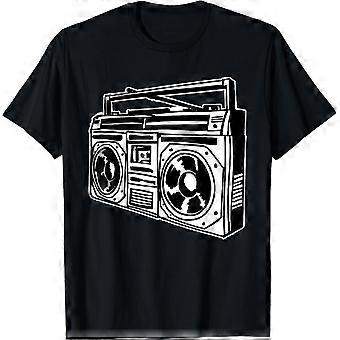 Ghetto Blaster 80's 90's Hip Hip Rap T-Shirt QQ 1332
