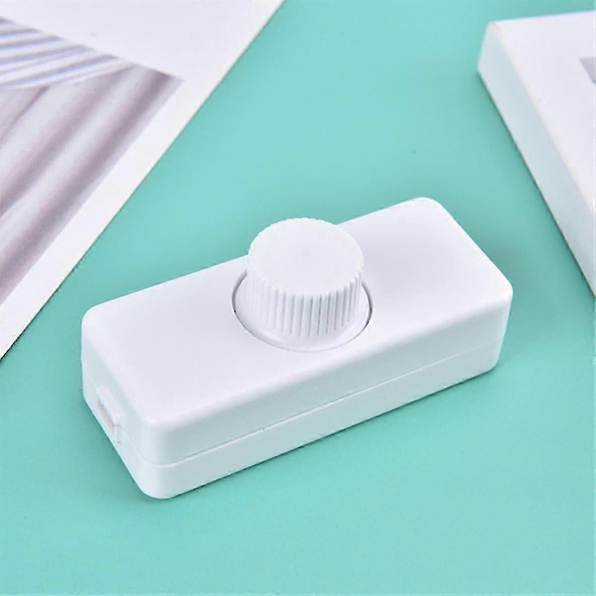 1PCS Adjustable LED Dimmer 220V Lights Switch Lighting Button Dimmer Controller BlackP2021122450 25-26