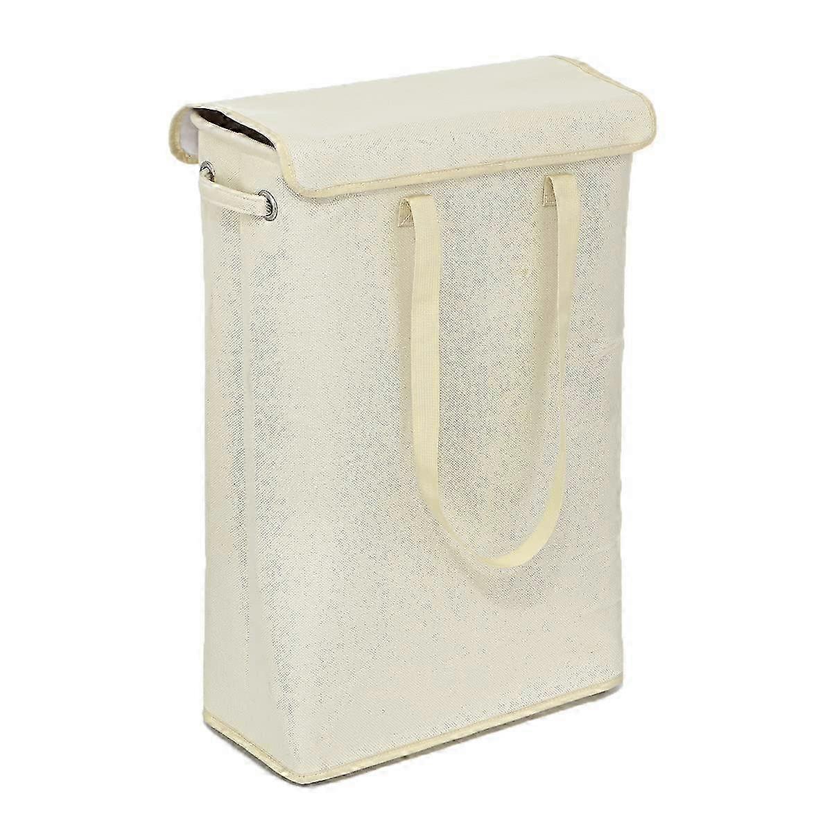 2026 Slim Laundry Basket, Tall Thin Hamper, 45L