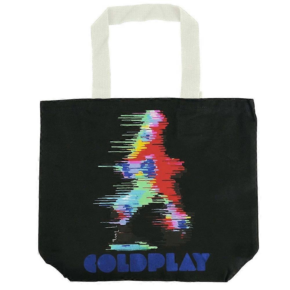 Coldplay Fuzzy Man Cotton Tote Bag
