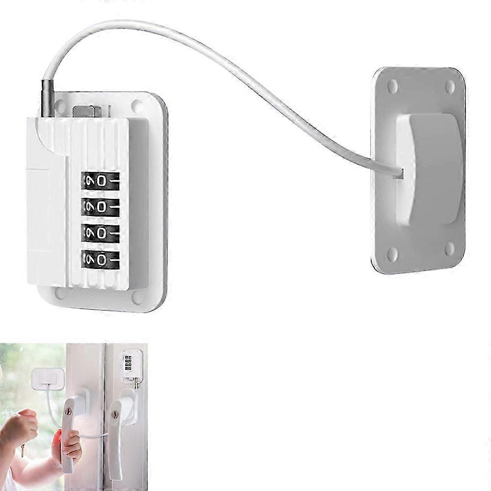 26-27 Child Safety Locks with Password -White