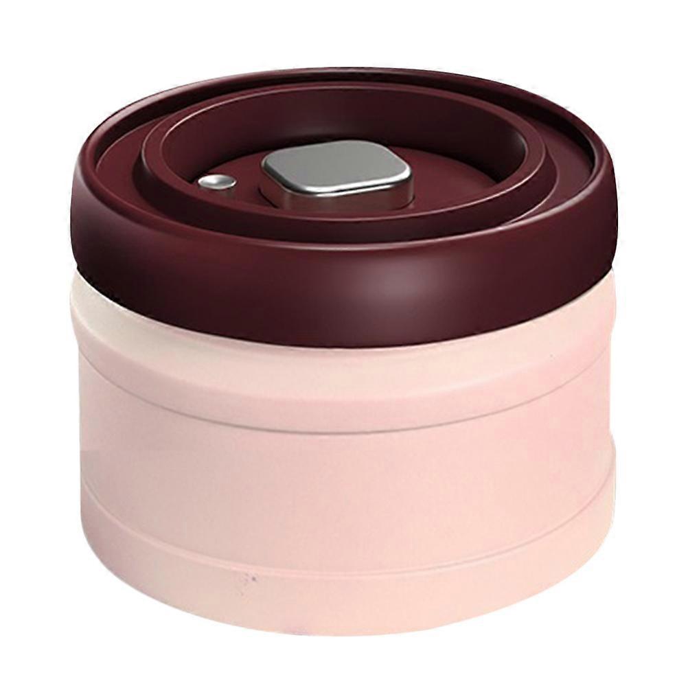 Grain Canister Vacuum Grain Can for Storage Pink Sealed Container