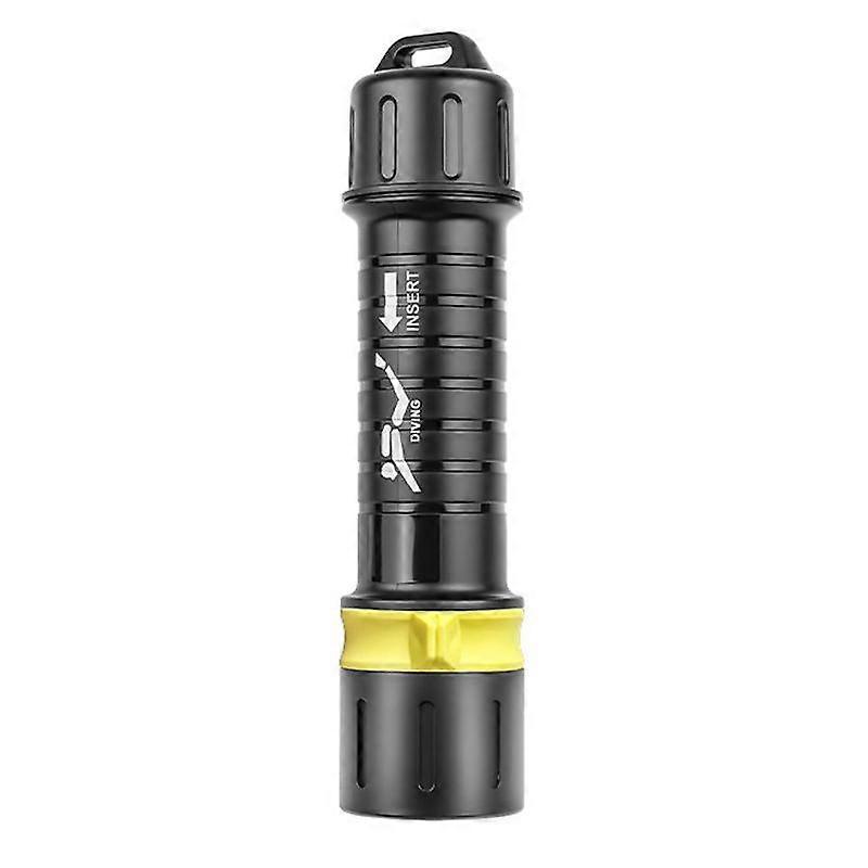 XHP70 LED IPX8 Waterproof High-Power Diving Flashlight Magnetic Control Switch Rechargeable Dive Light