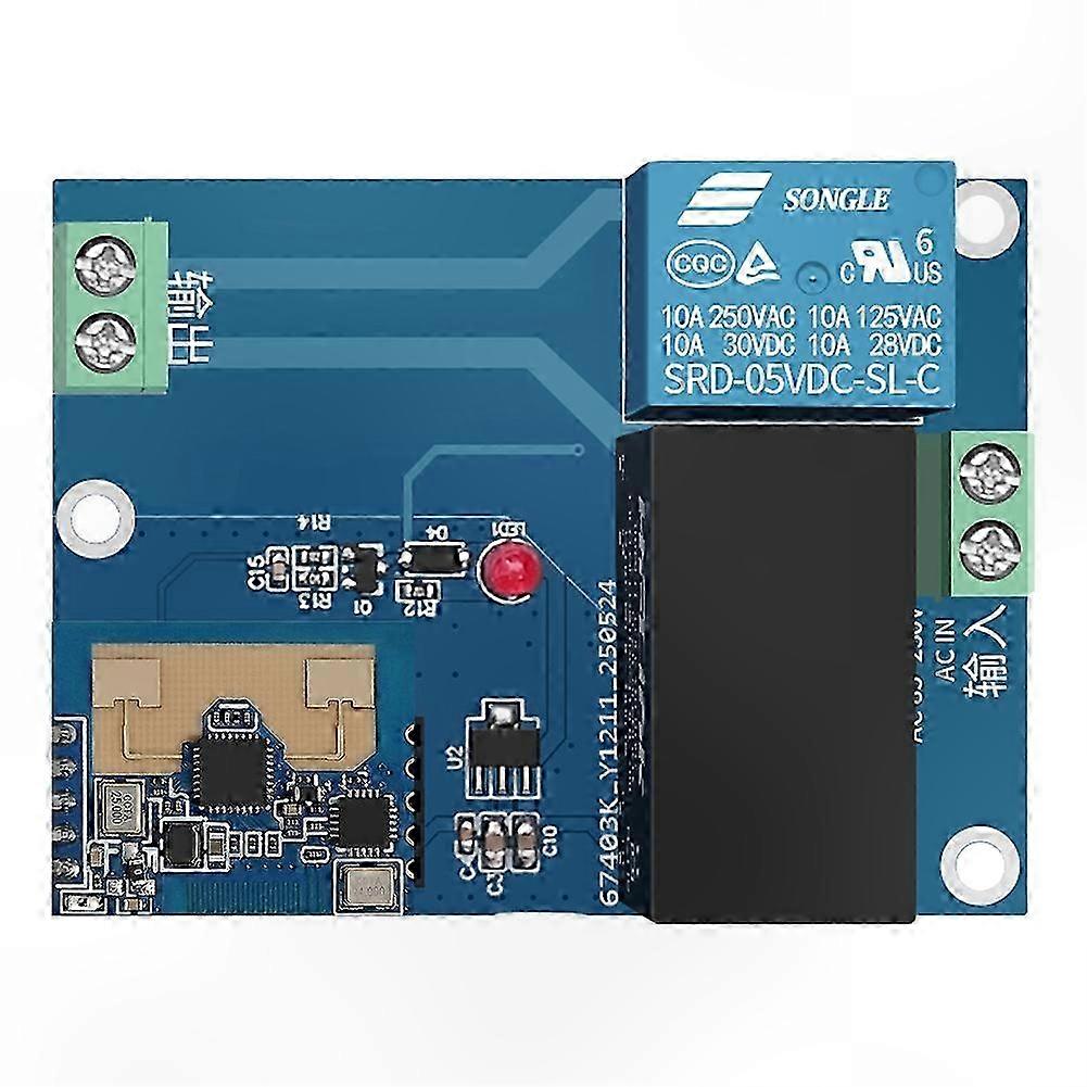 Smart Radar Presence Sensor with App Control for Light Automation and Customizable Settings