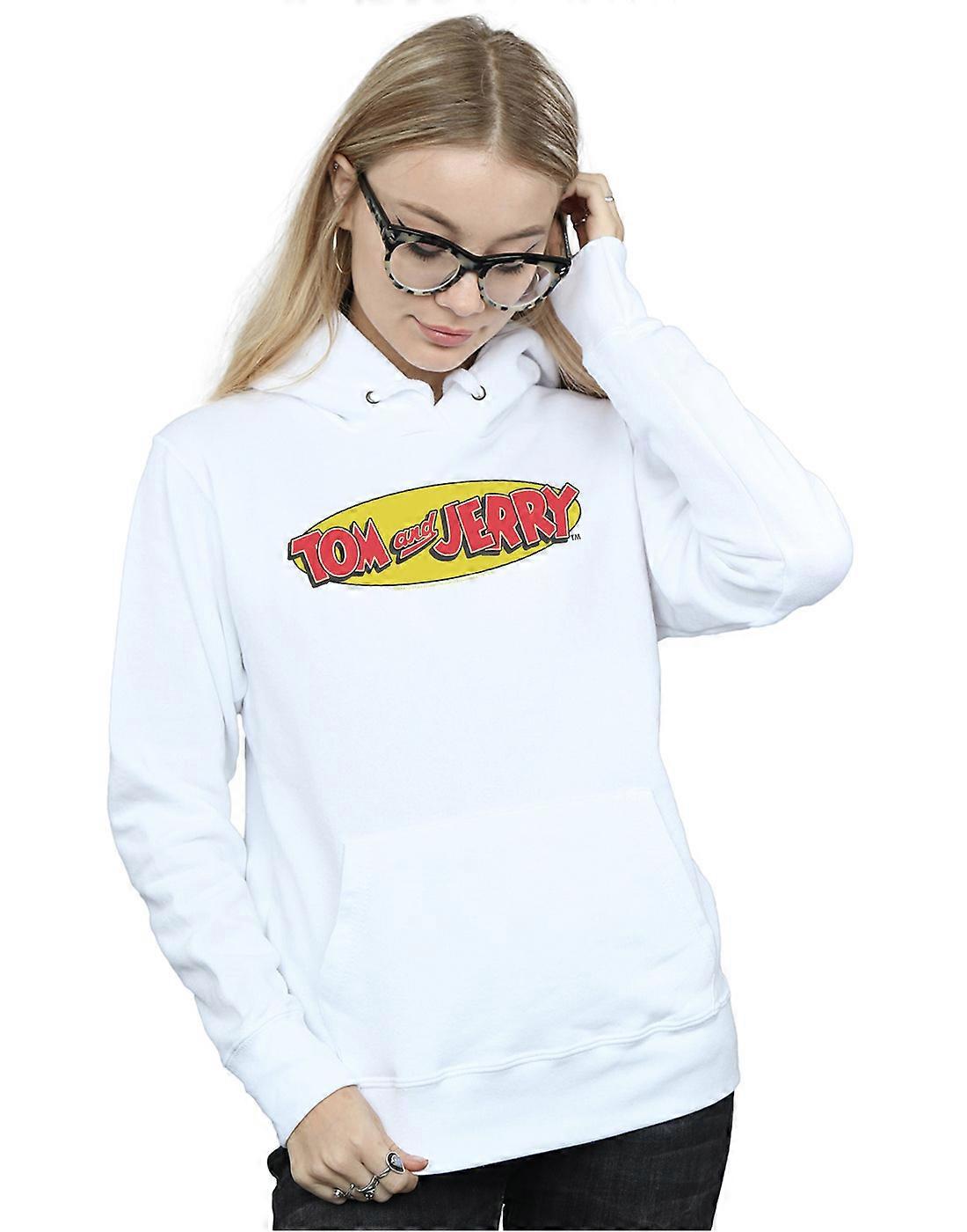 Tom And Jerry Women's Inline Logo Hoodie