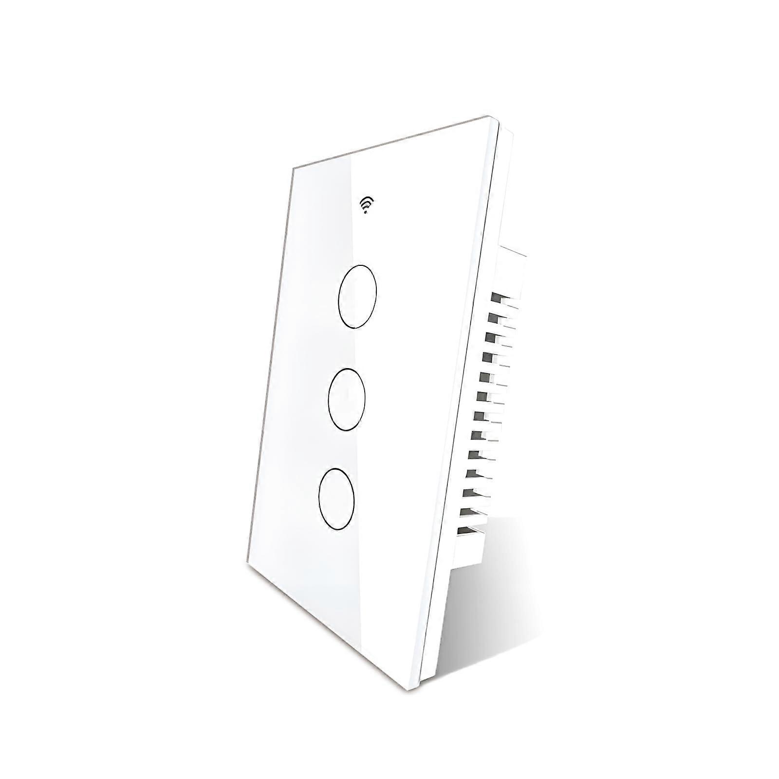 Smart Light Switch 2.4GHz Single Pole compatible with Alexa and Google Assistant, Remote Control, Timer