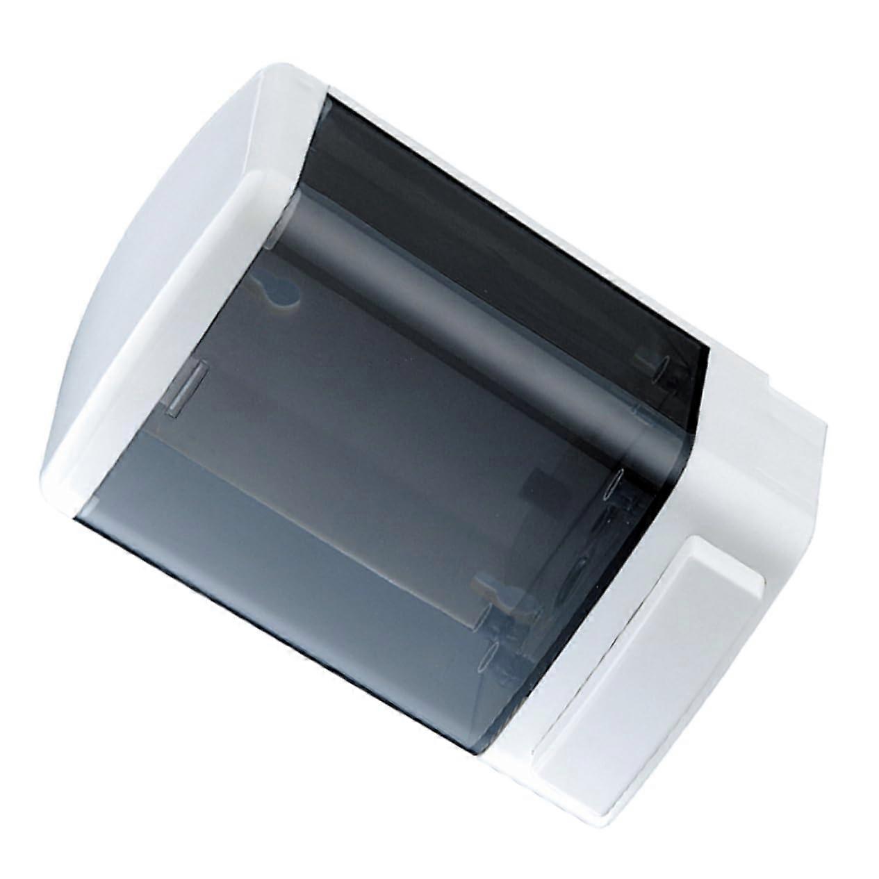 Large Capacity Wall Mounted Manual Soap Dispenser for Bathroom Kitchen Refillable Plastic Design