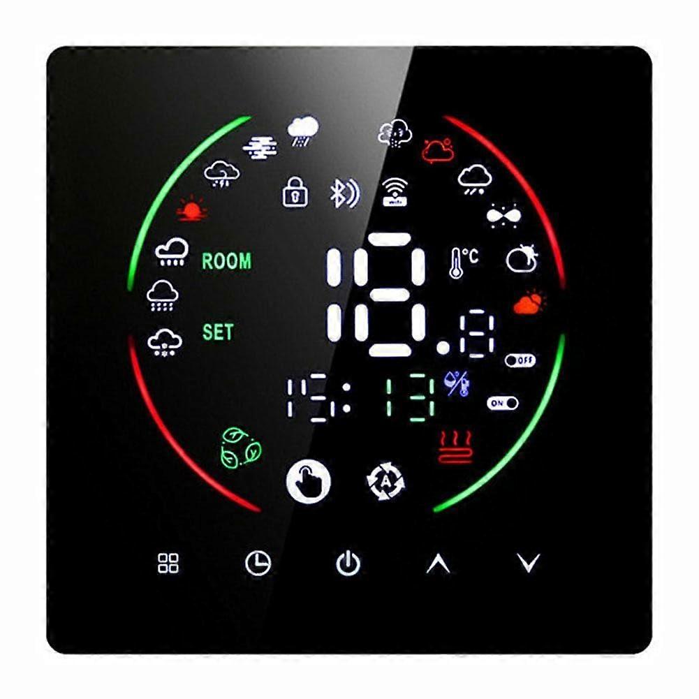 WiFi Smart Thermostat with FullTouch LCD for Water Heating and Gas Boiler, Programmable Control