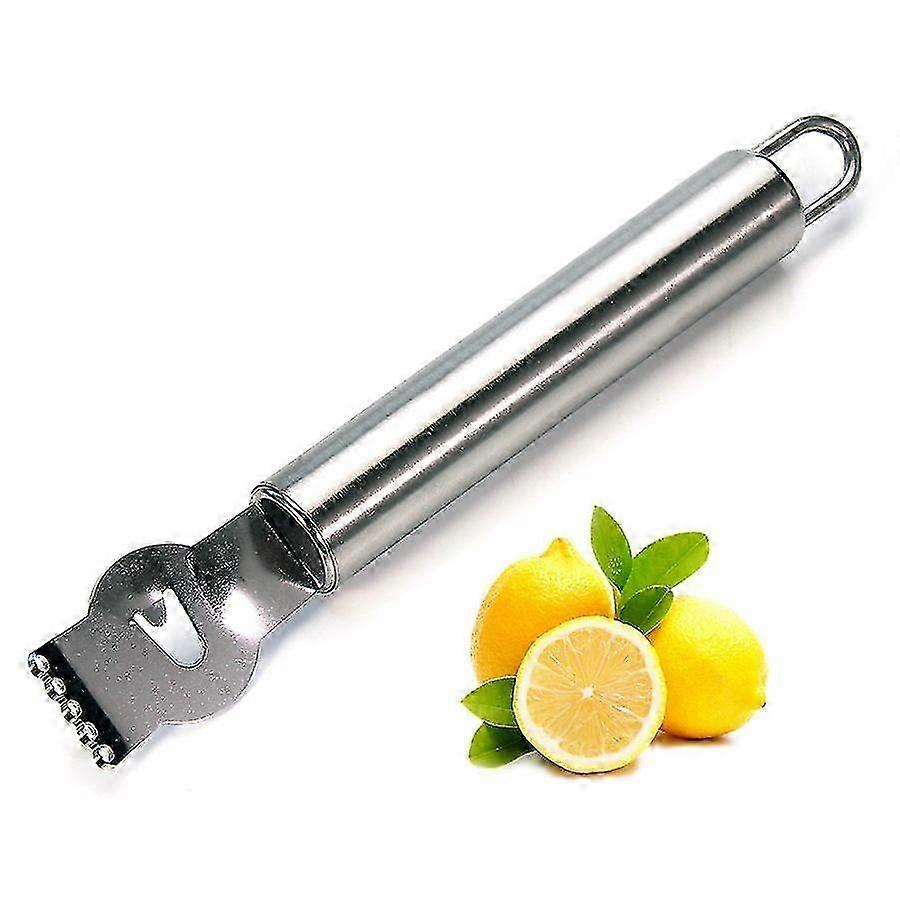 Lemon Grater With Channel Knife And Hanging Loop