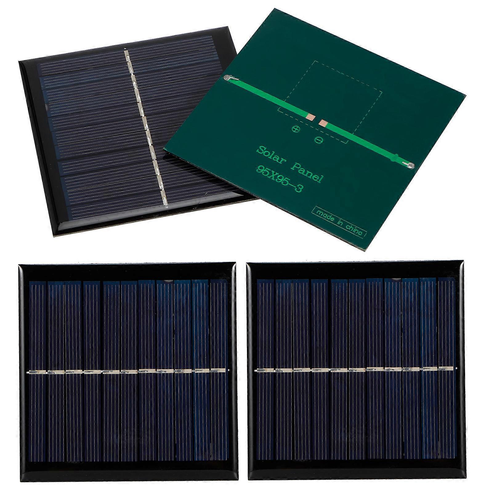 4 x 1W 5.5V High Conversion Rate Solar Cell Modules 95x95mm Micro Solar Panels