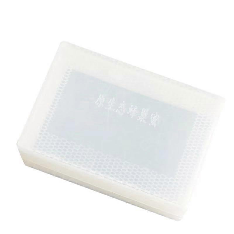 10 Pcs Transparent Storage Boxes 500g Clear Honey Comb Containers for Beekeeping Easy Sorting Set