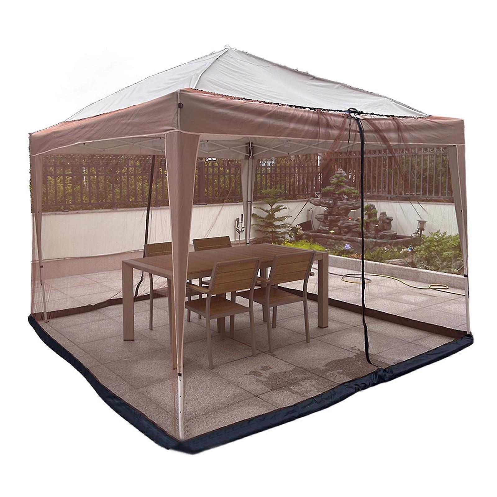 Mosquito Net Tent with Durable Polyester Mesh for Camping, Patio, Hiking and Easy Assembly