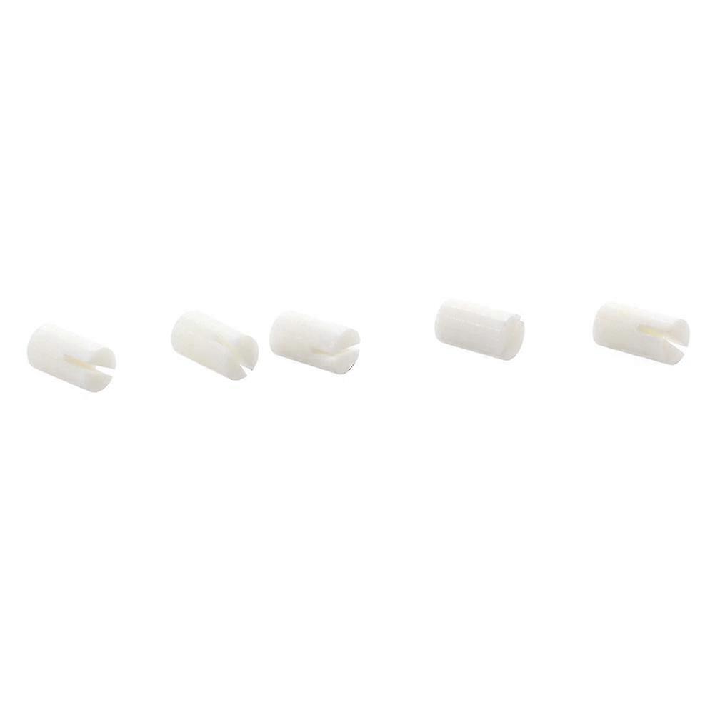 5pcs Real Bone Banjo 5th String Nut 5th String Guide Nut for Banjo Neck Replacement Accessory 5x3mm