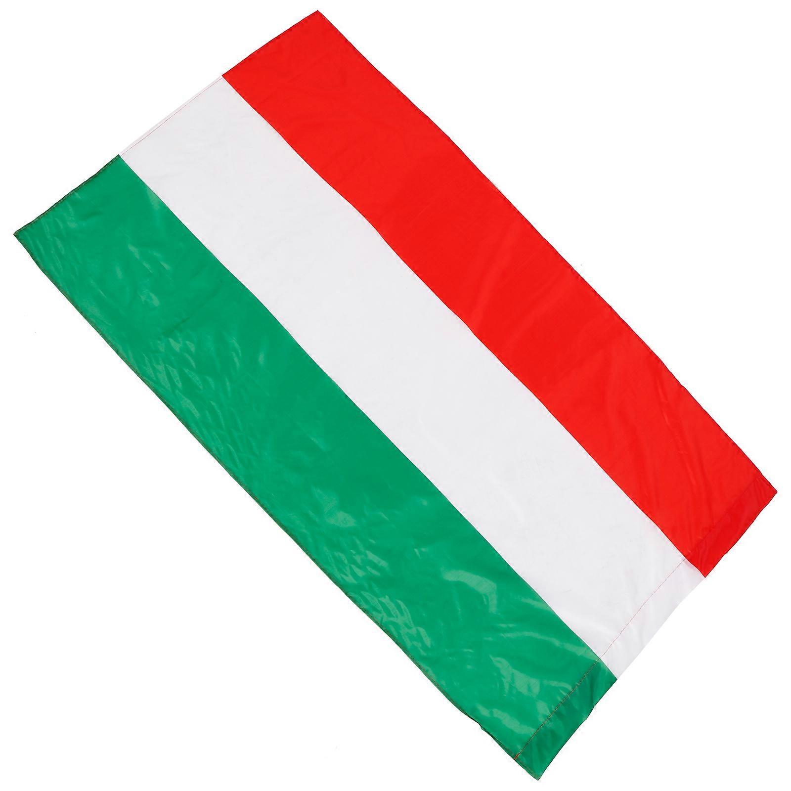 National Hungary Flag Cape for Decoration Large Polyester Flag Cape