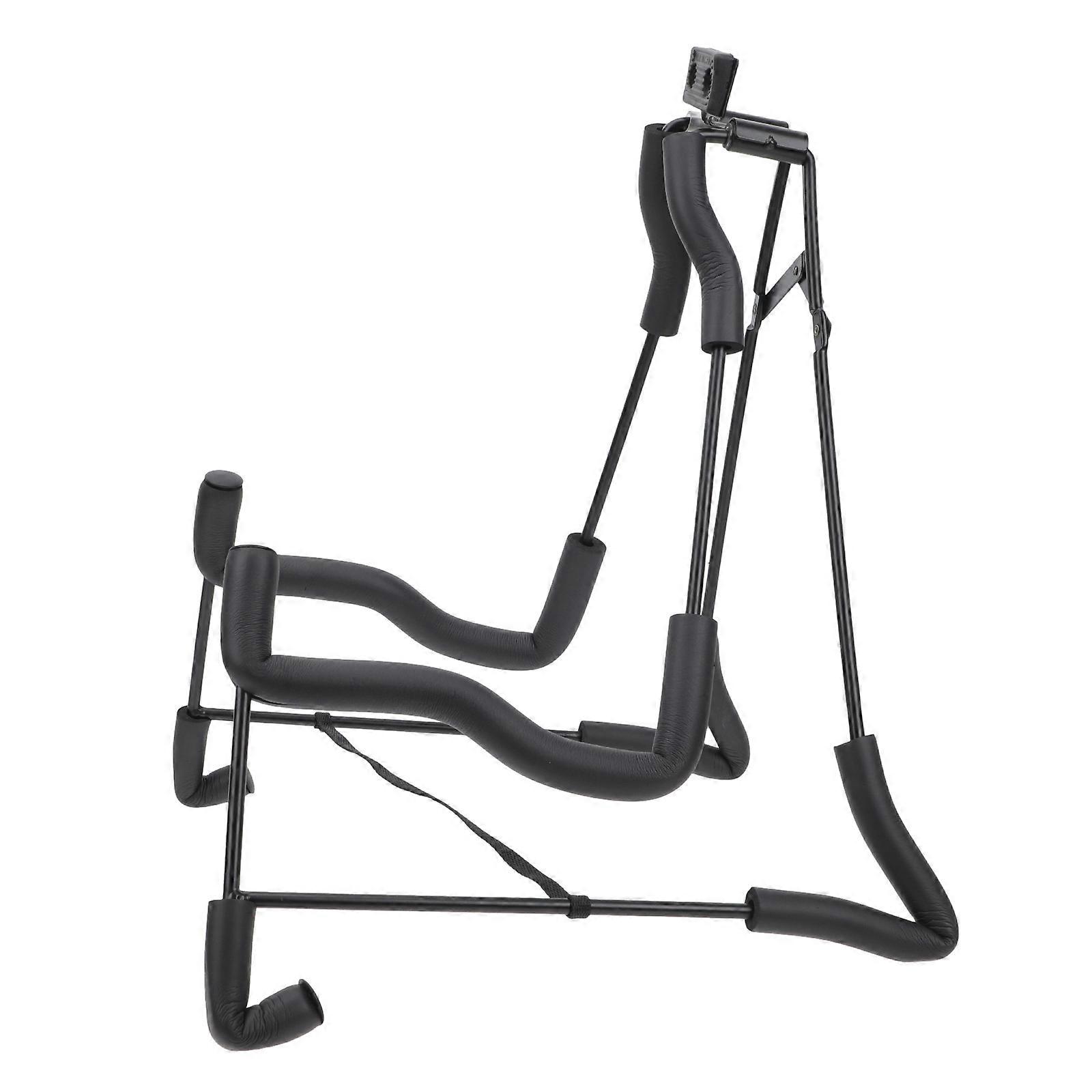 Support Rack Guitar Storage Rack Metal Holder For Home Practice And Stage Performance Featuring A Shape 1Set
