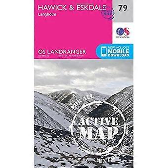 Hawick & Eskdale, Langholm (OSLandranger-kaart)