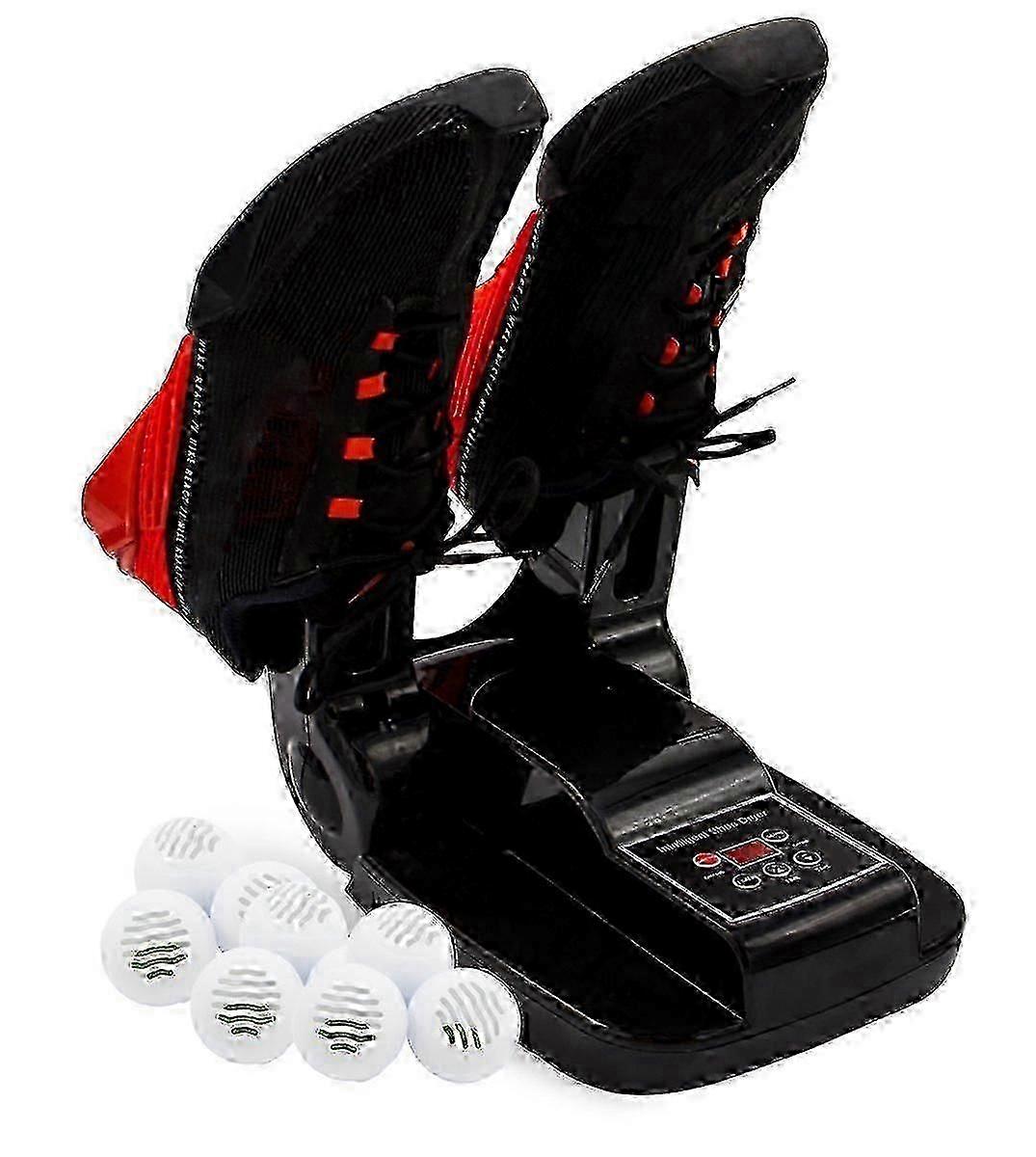 Ozone Shoe Dryer & Deodorizer - Adjustable, Foldable, Includes 10 Deodorizers -