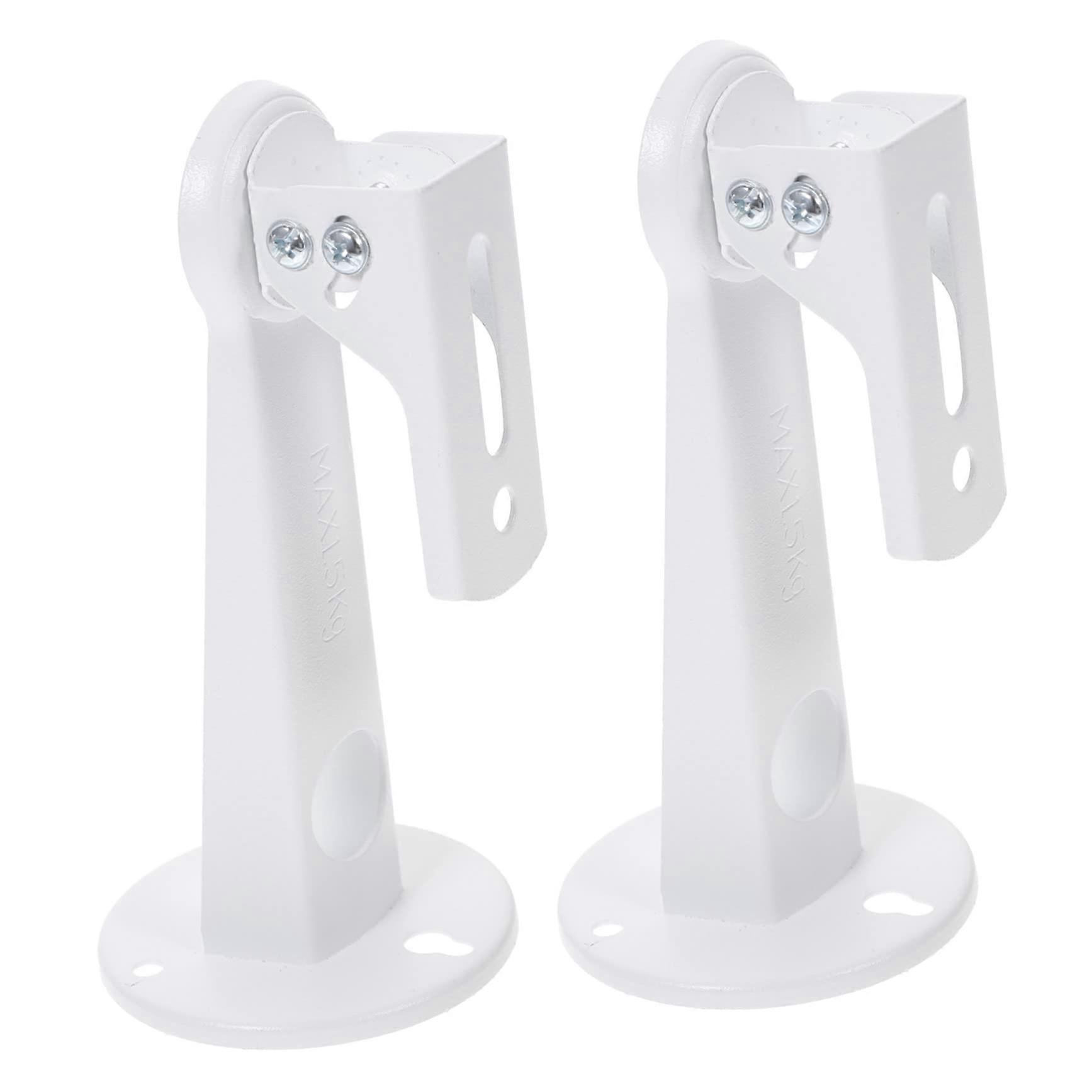 2pcs Security Camera Wall Mount Bracket, Adjustable Holder for Secure Positioning and Easy Install