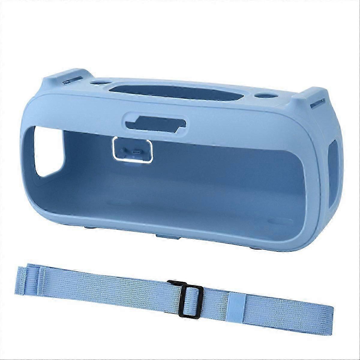 Speaker Cases for Carry Case with Shoulder Strap Blue