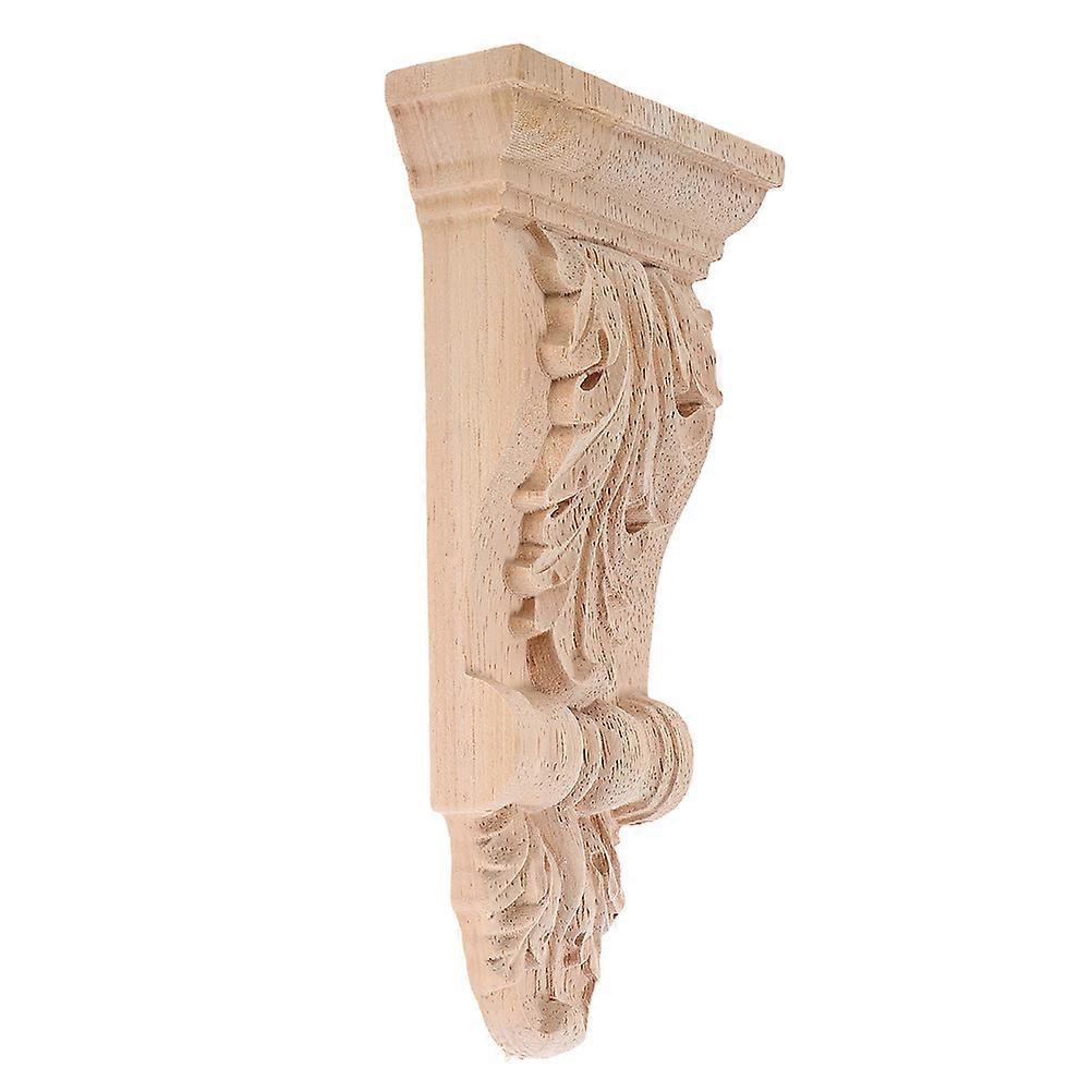 Solid Wood Corbels for Decor 4Pcs Rustic European Style Wall Bracket