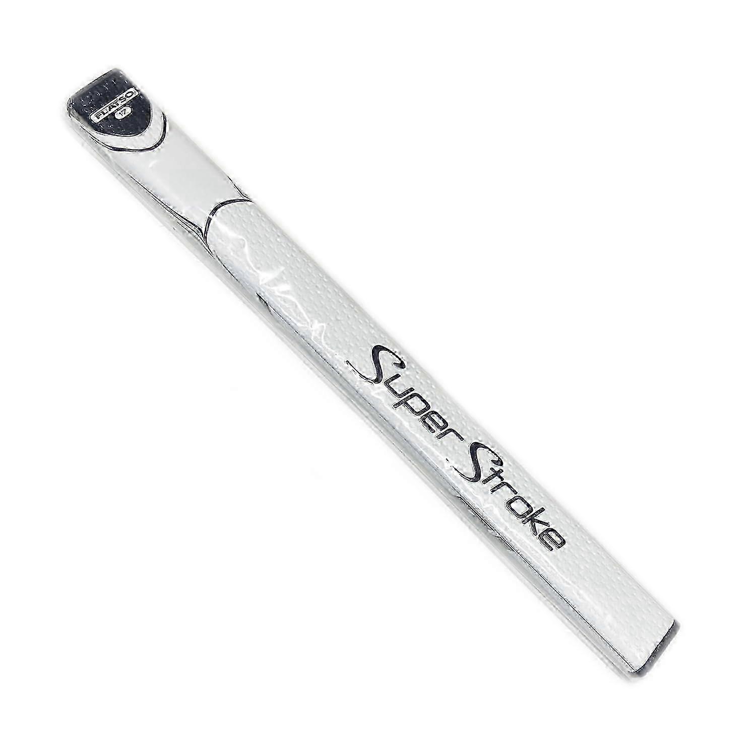 Punhos SuperStroke Golf Zenergy Flatso 17 Polegadas 3.0 branco/preto