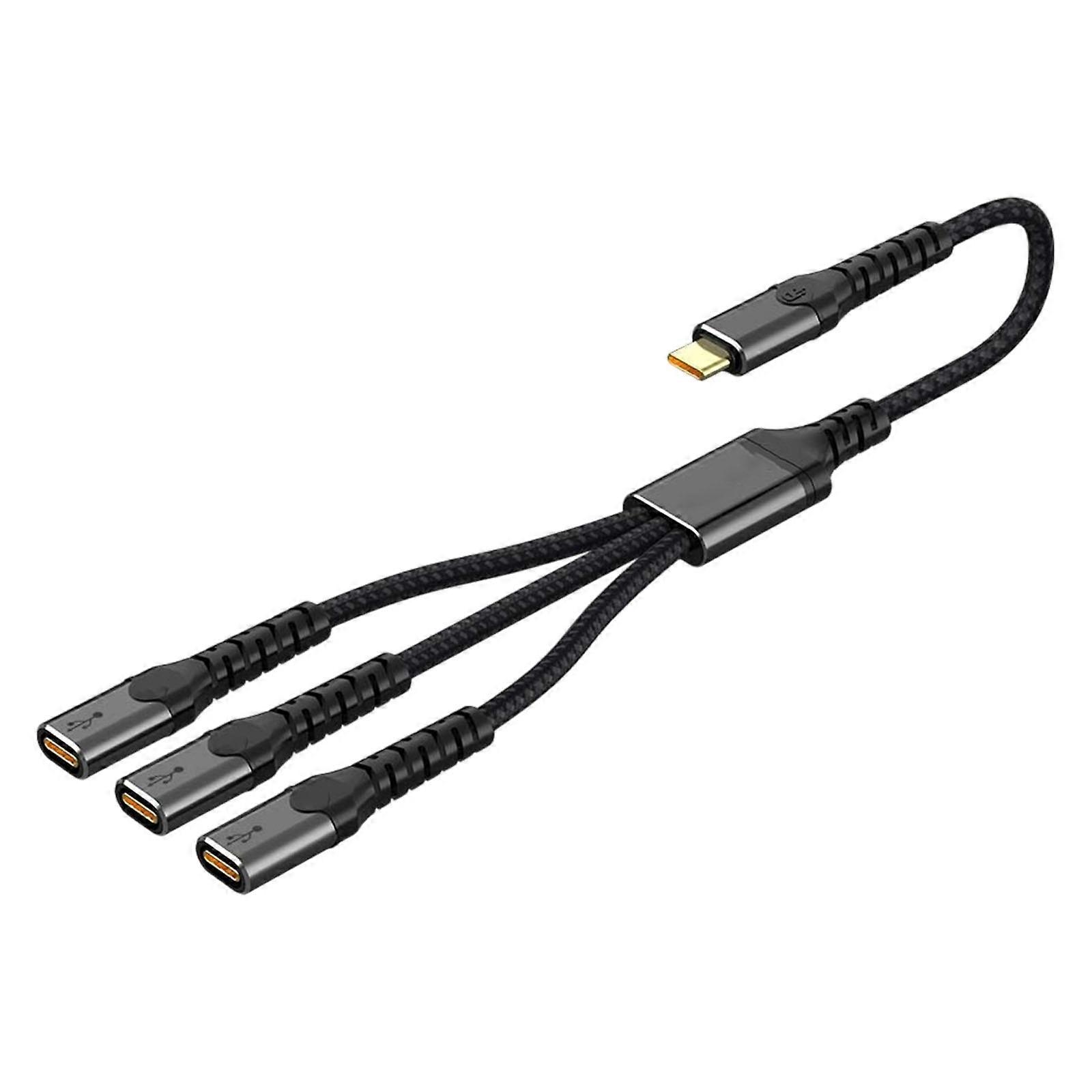 Universal USB Type C Adapter Dock Enhances Durability And Plugs Play Functionality For Various Electronics Multicolor