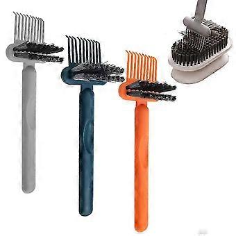 3pcs herramienta de limpieza del cepillo de pelo, rastrillo removedor de cepillo para el cabello, 2-en-1 peine limpiador de cepillo de pelo rastrillo para eliminar el polvo de cabello