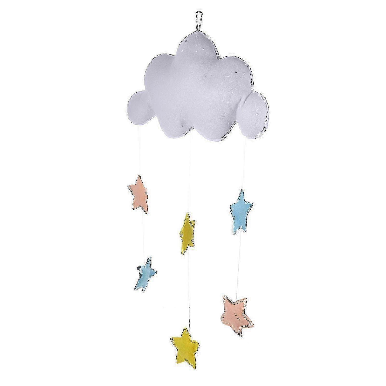 Nursery Decor Felt Cloud Hanging Ornament Cloud Hanging Decorations