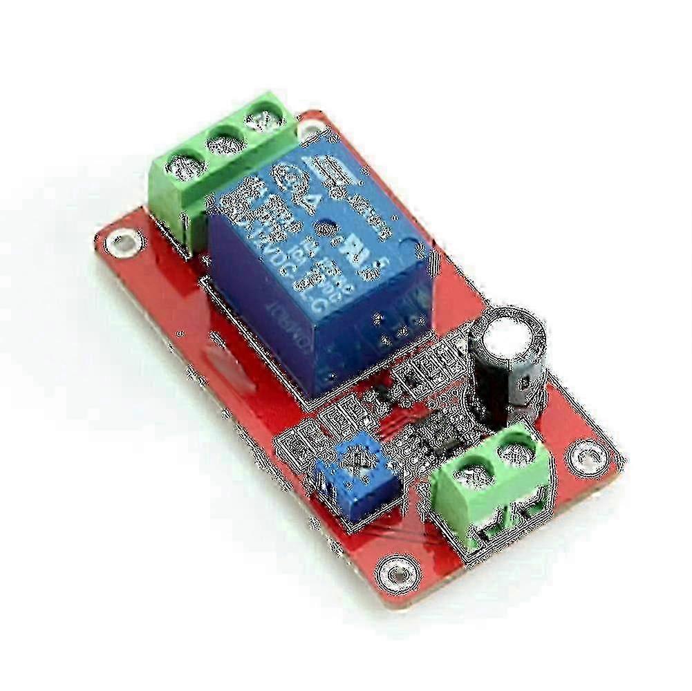Adjustable 12V DC Time Delay Relay Switch Module with NE555 Timer 1-20 Seconds hwy